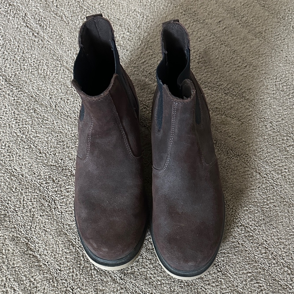 Sorel Men's Dark Brown Suede Boots - Picture 6 of 7